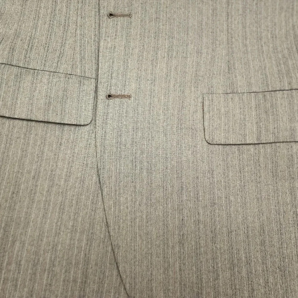 VINTAGE MENS LIGHT GREY KUPPENHEIMER BY WALTON SUIT SET - Picture 9 of 11